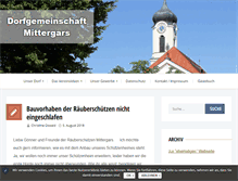 Tablet Screenshot of mittergars.de